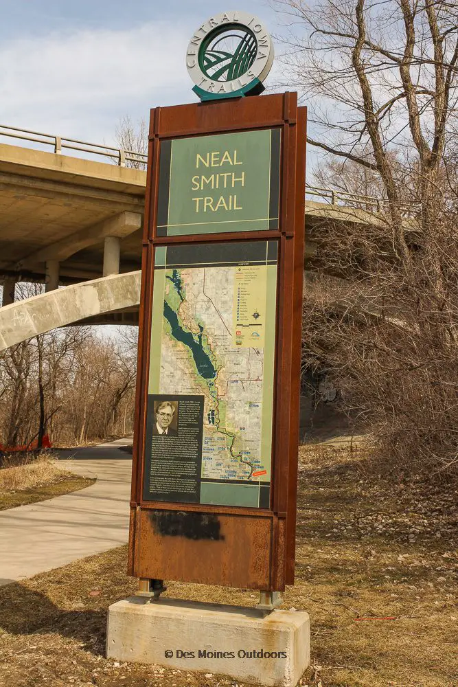 Neal Smith Trail sign
