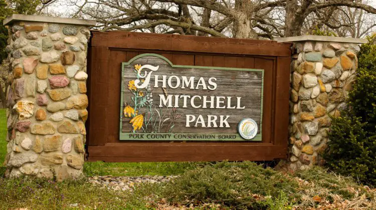 Thomas Mitchell Park Sign