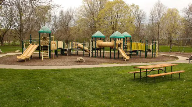 Playground at Thomas Mitchell Park