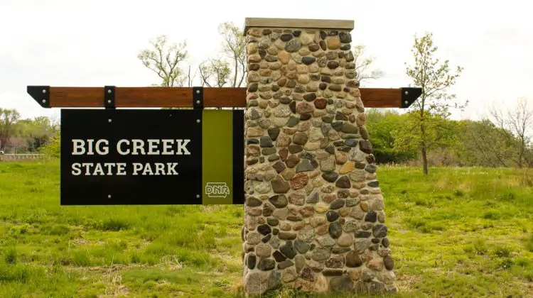 Big Creek State Park Sign