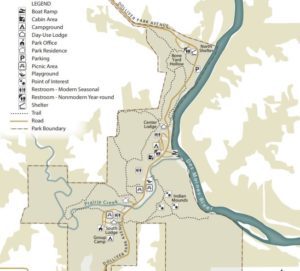 Dolliver Memorial State Park Map