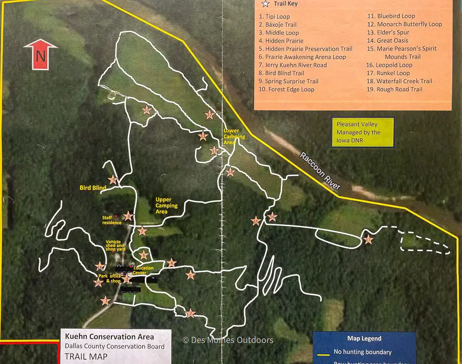 Kuehn Trail Map