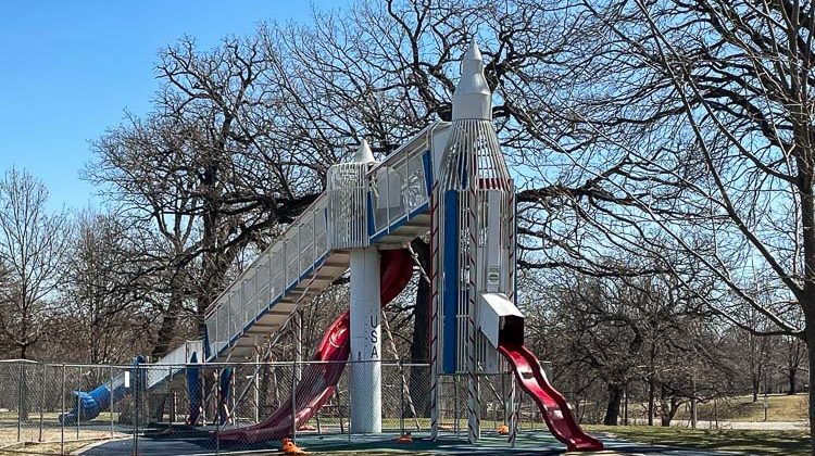 Union Park Rocket Slide