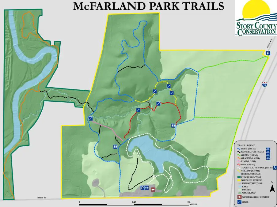 McFarland Park map
