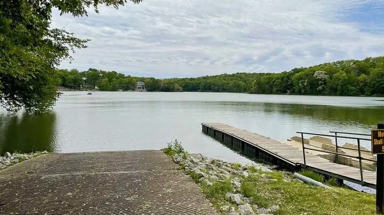 Boat ramp and dock