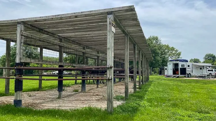Equestrian Campground Stalls