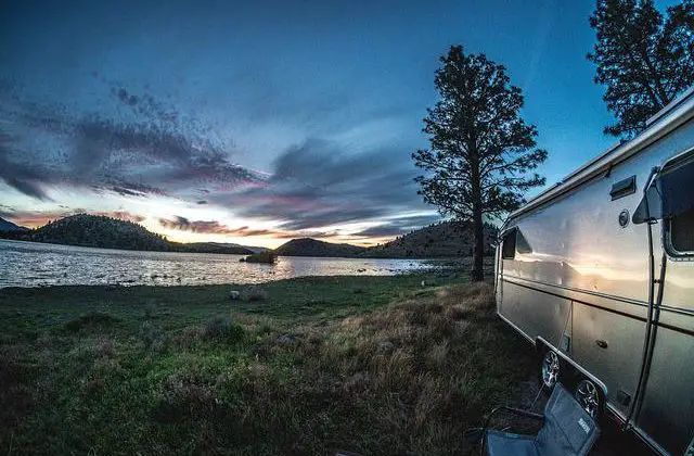 RV with a view