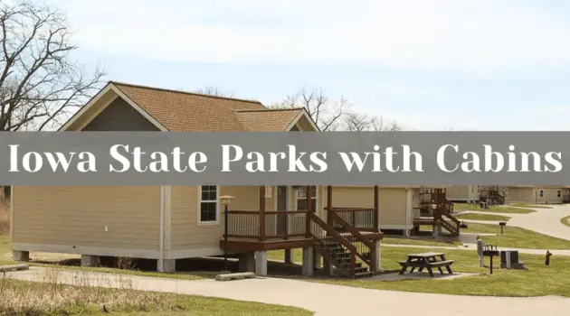 Iowa State Parks with Cabins