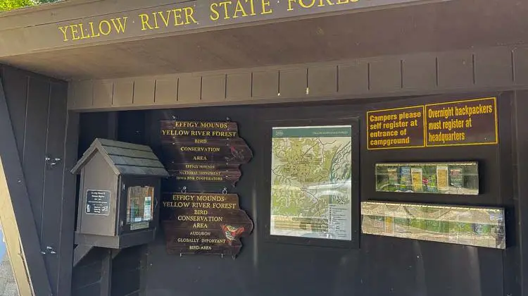 Yellow River State Forest Info Kiosk