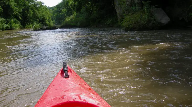 Kayaking the Yellow River in Iowa