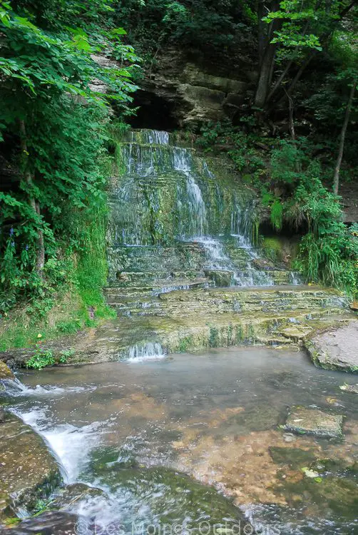 Spook Cave Campground Waterfall