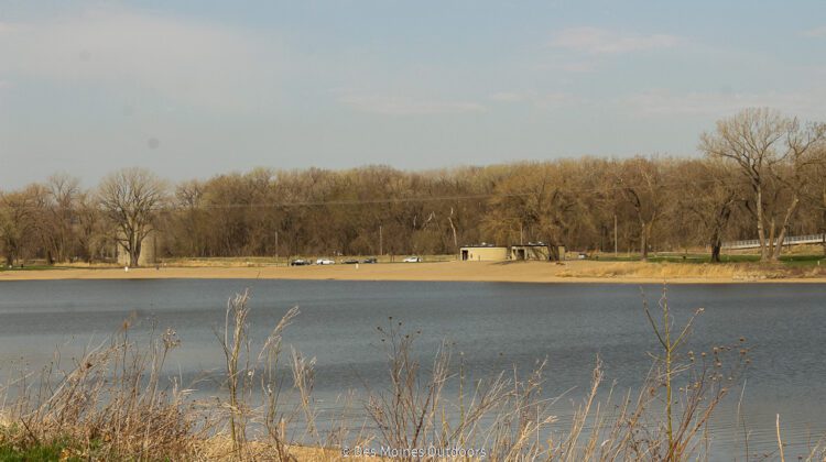 Gray's Lake Beach in Des Moines Iowa