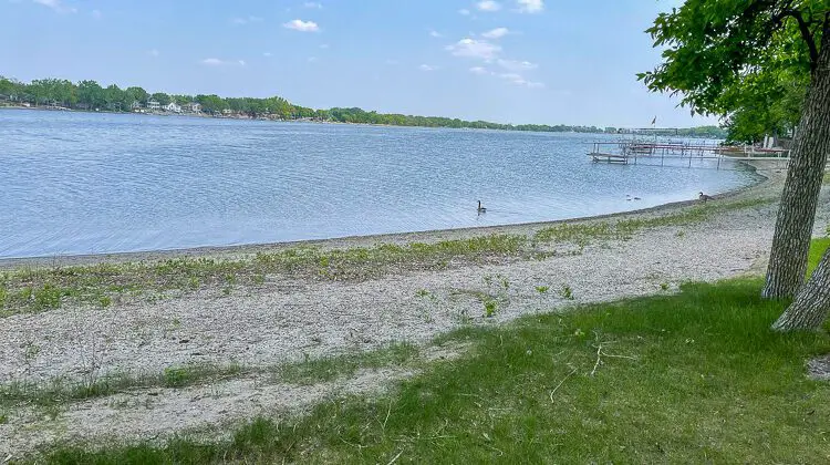 Twin Lakes State Park Beach